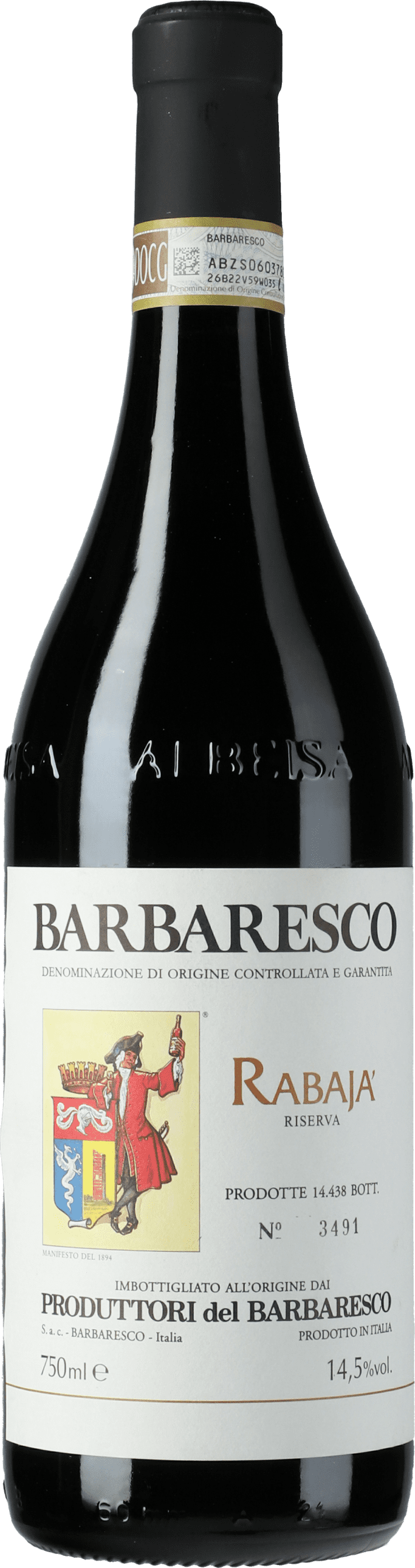Produttori del Barbaresco: Barbaresco Riserva Rabaja DOCG 2019