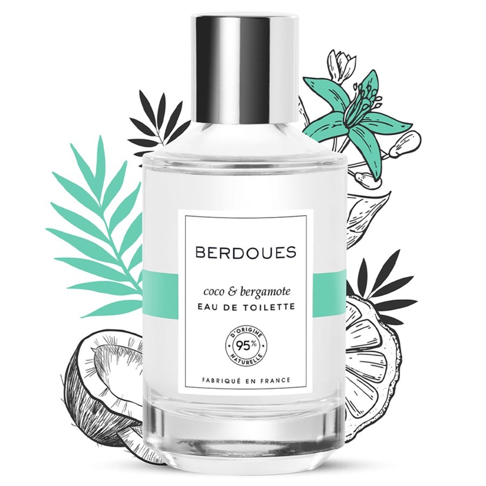 Berdoues Eaux de Toilette 95% Organics Coco & Bergamote Eau de Toilette Spray Eau de toilette