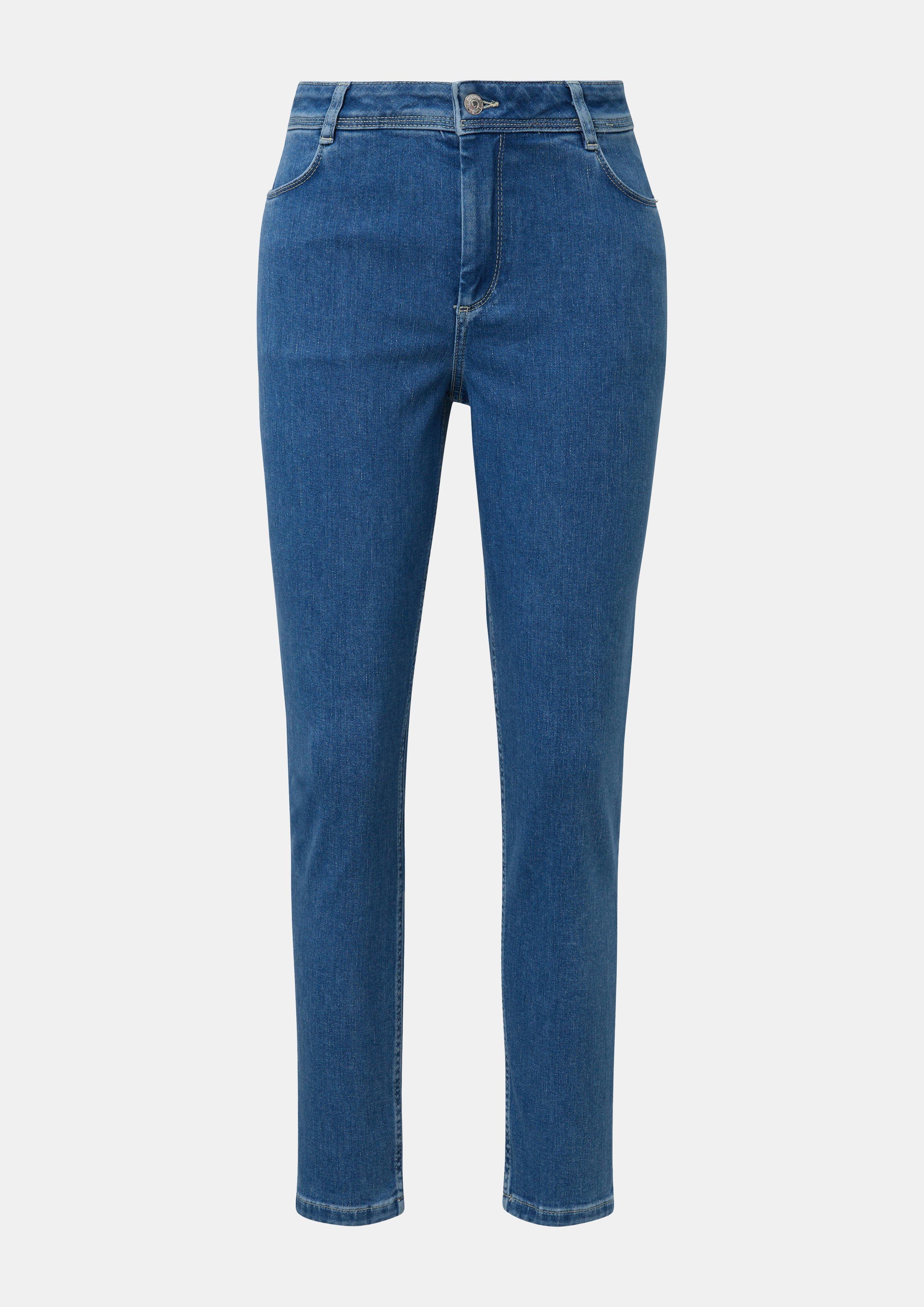Slim fit: Ankle Jeans - blau