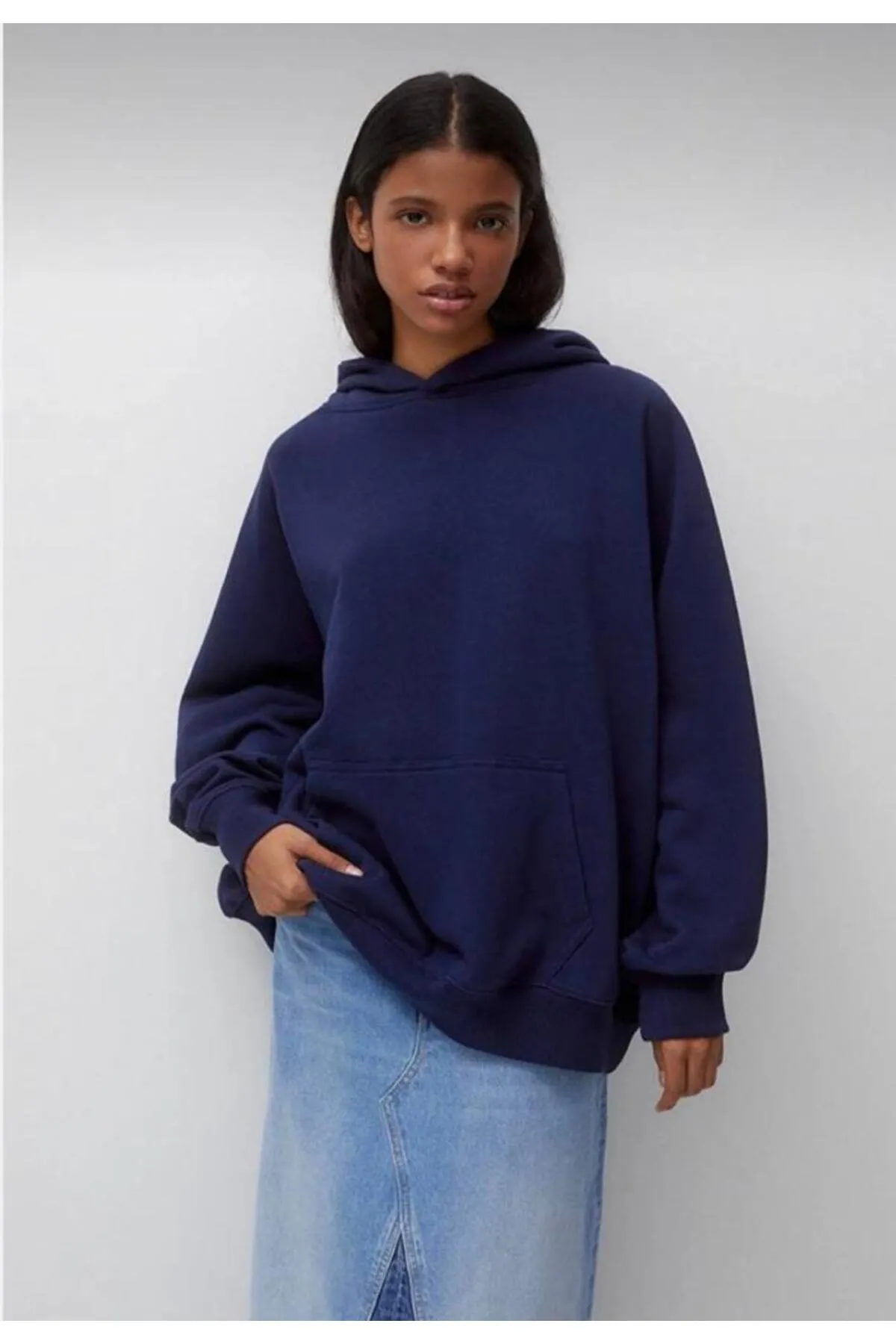 My Blog  Unisex-Kapuzenpullover in Marineblau