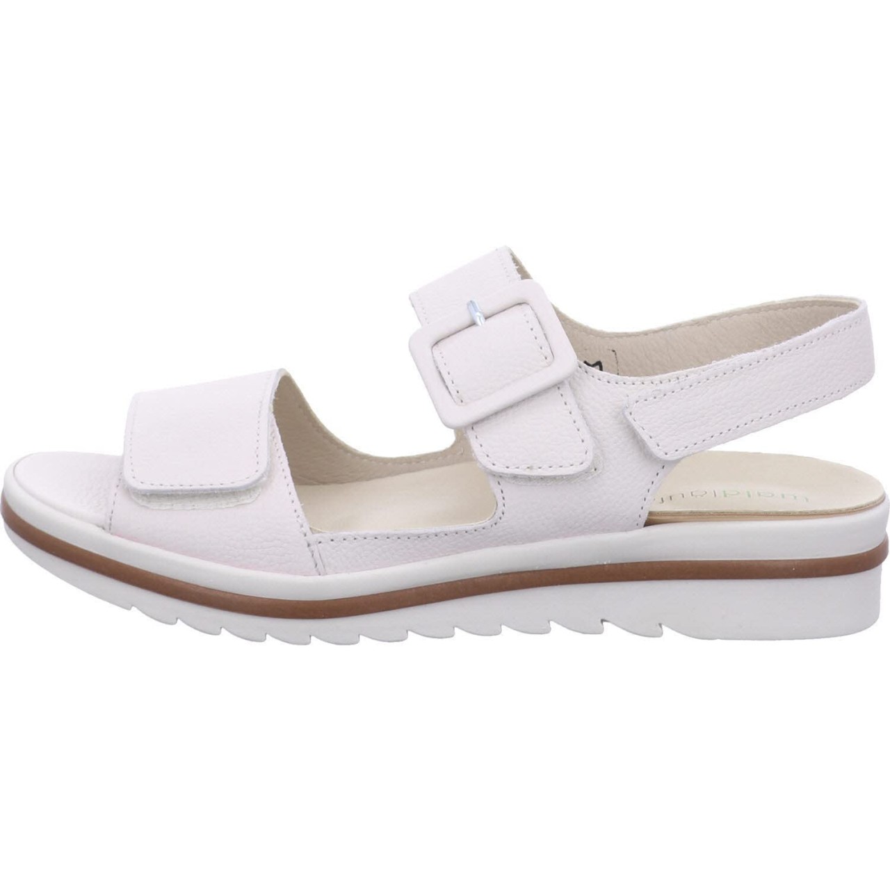 WALDLÄUFER Klassische Sandalen weiss Hakura