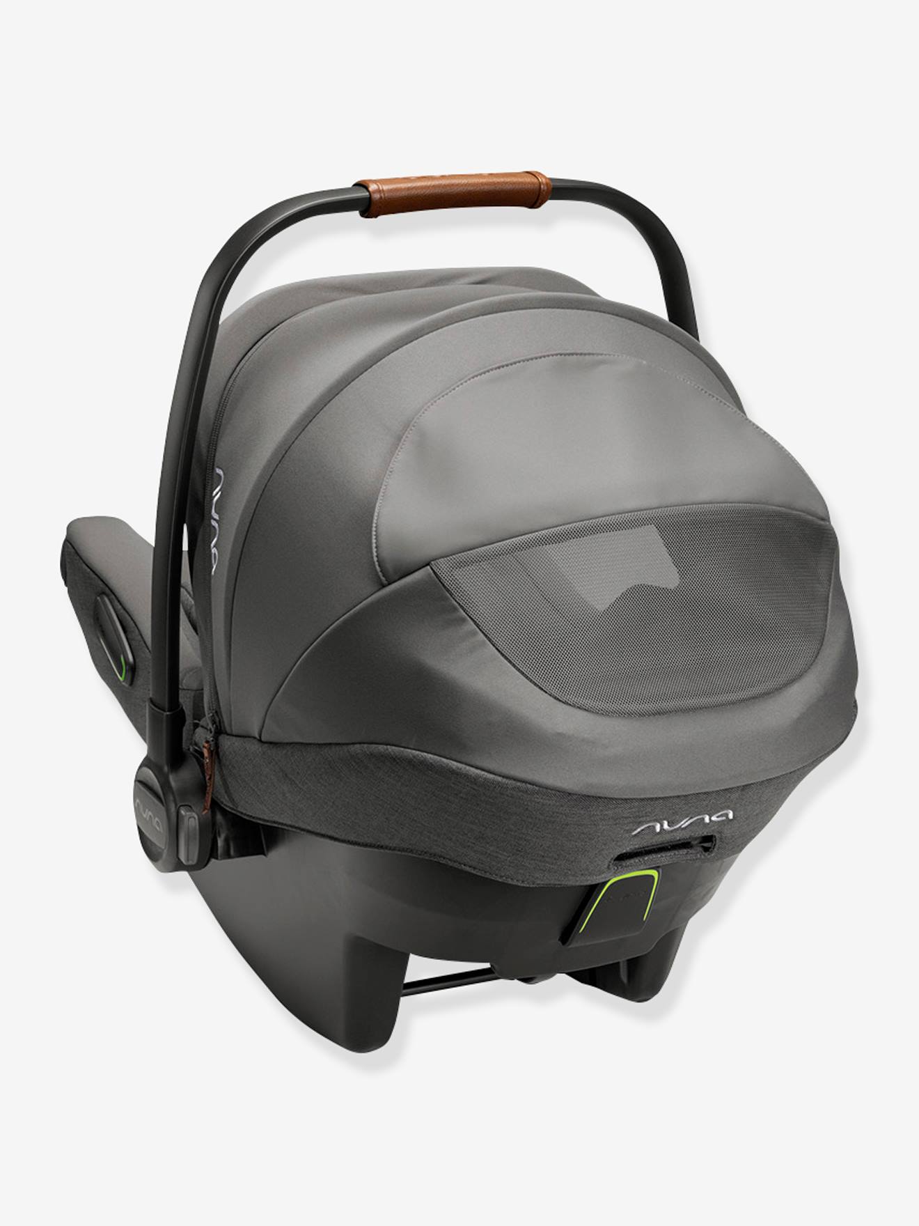 Siège-auto coque NUNA Pipa Next i-Size 40 à 83 cm, équivalence groupe 0+ gris foncé (granite)