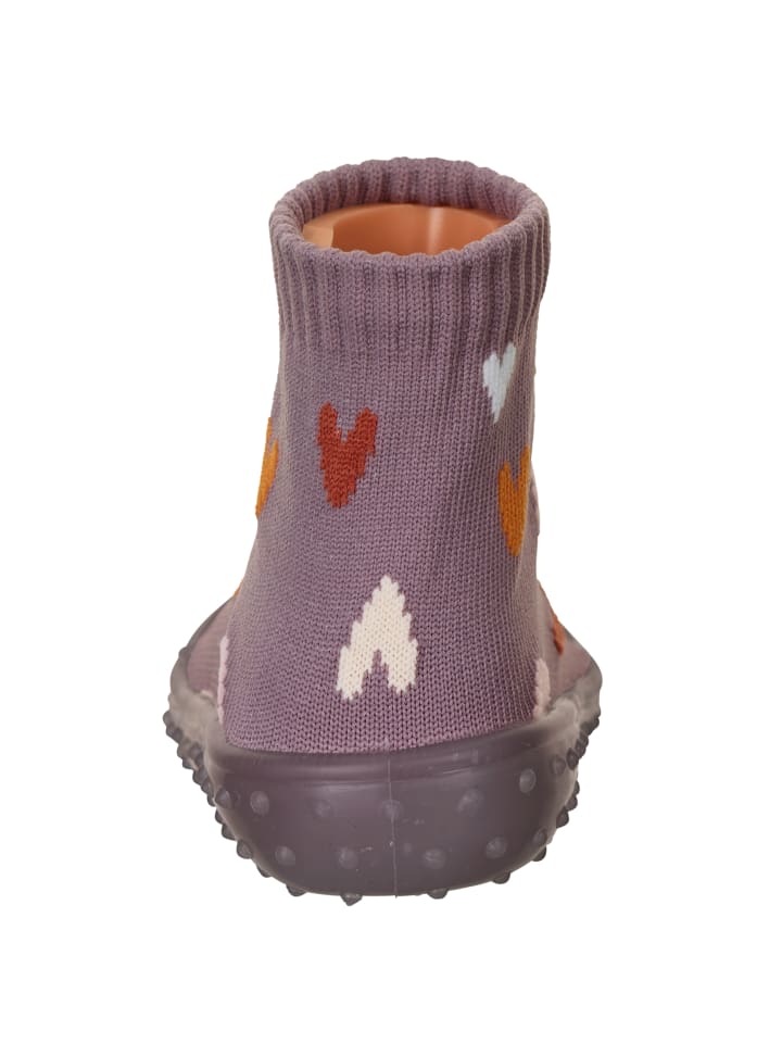 Sterntaler Adventure-Socks Herzen in lila günstig kaufen