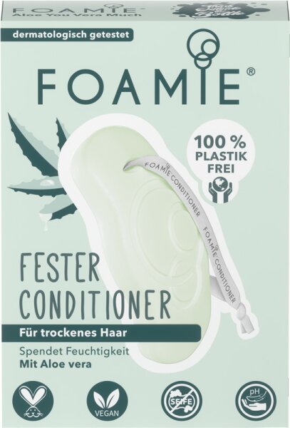 Foamie Aloe You Vera Much für trockenes Haar Fester Conditioner