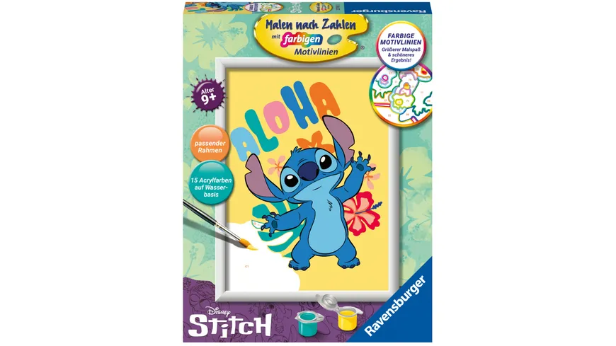 Ravensburger Beschäftigung - CreArt  Stitch - Malen nach Zahlen