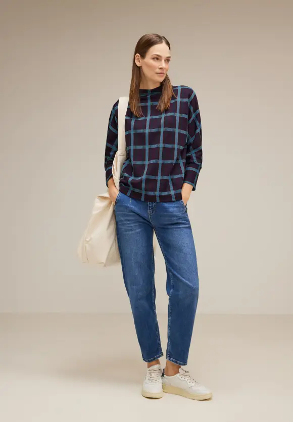 Street One Shirt mit Karomuster