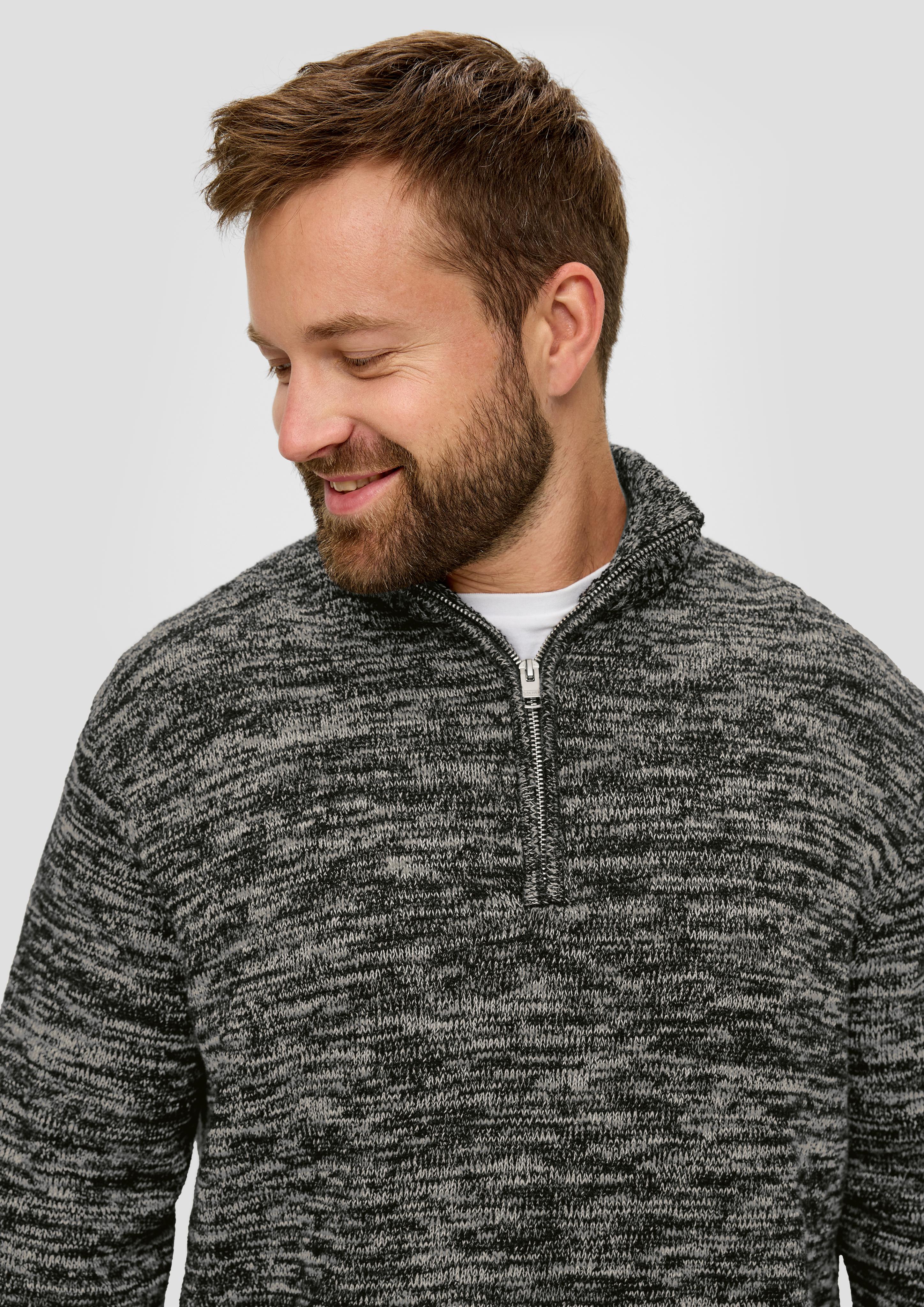 Troyer-Pullover aus Moulinegarn  2139578-99X0