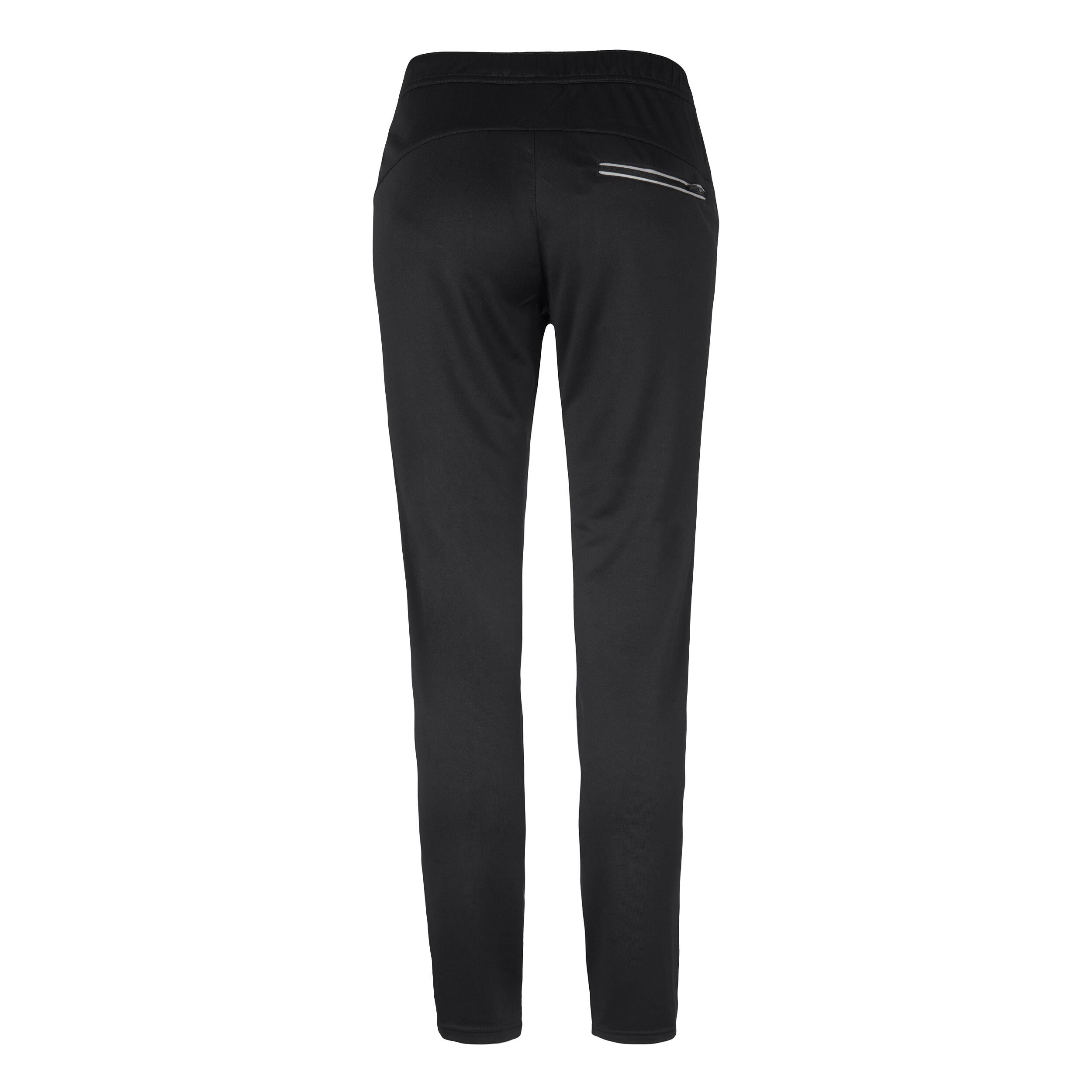 Knitted Trainingshose Damen - Schwarz, Hellgrau