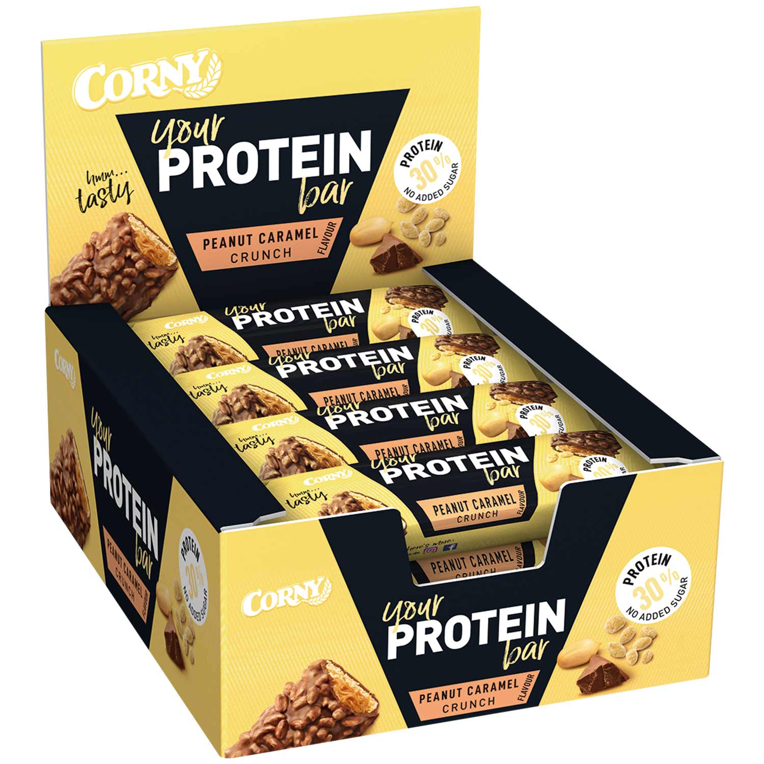 Corny your Protein bar Peanut Caramel Crunch 45g