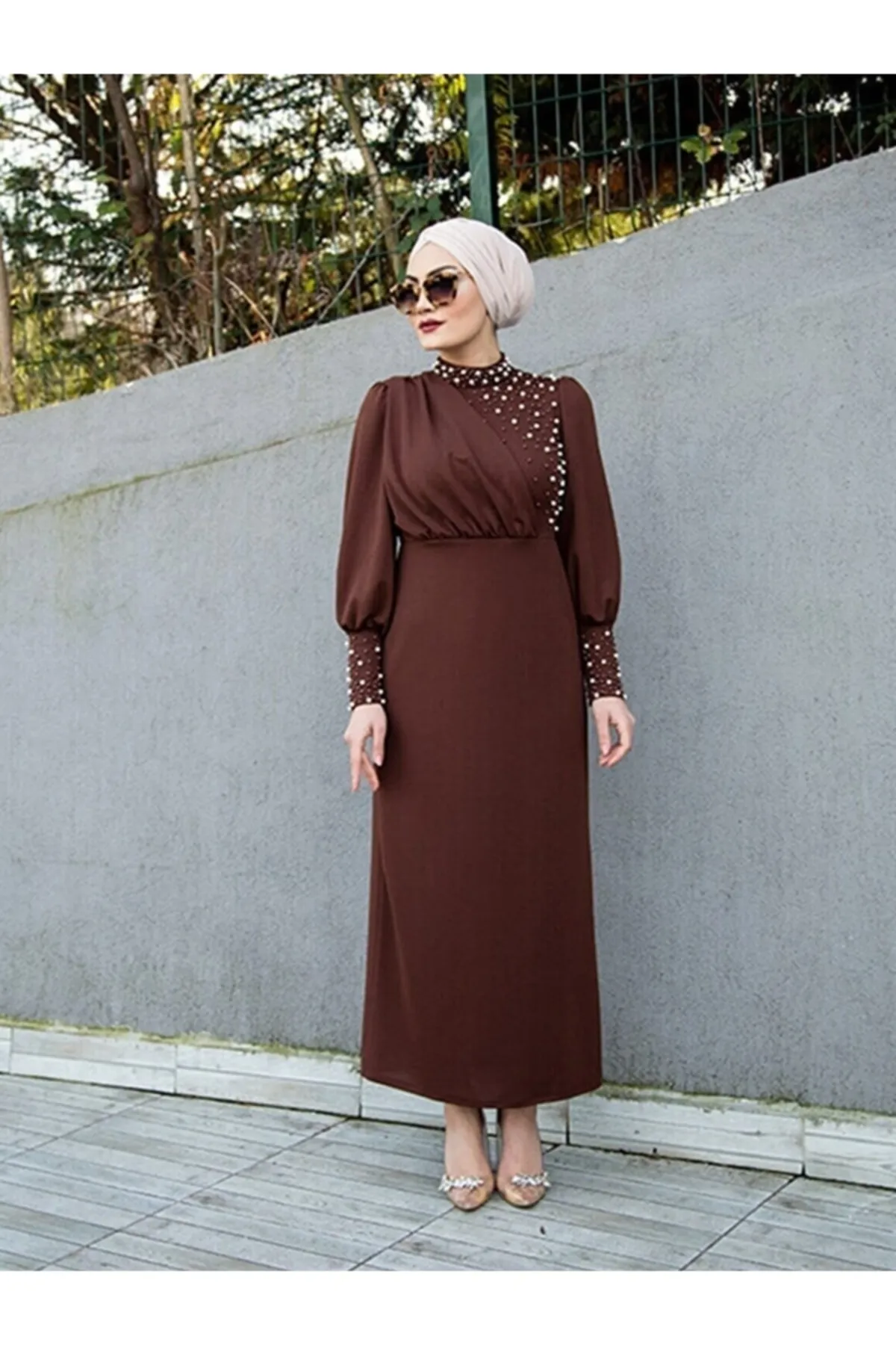 VOLT CLOTHİNG  Kleid für besondere Anlässe mit Perlendetail