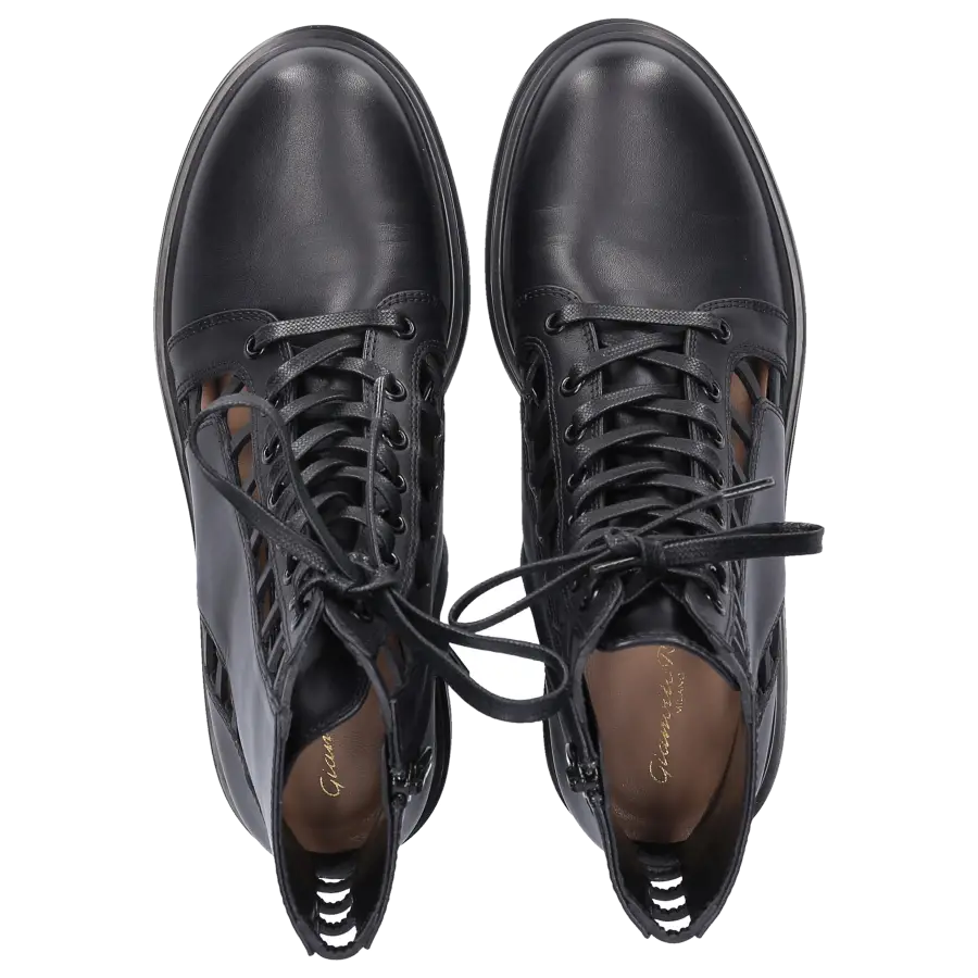 Gianvito Rossi - Stiefeletten G73368 Kalbsleder - schwarz