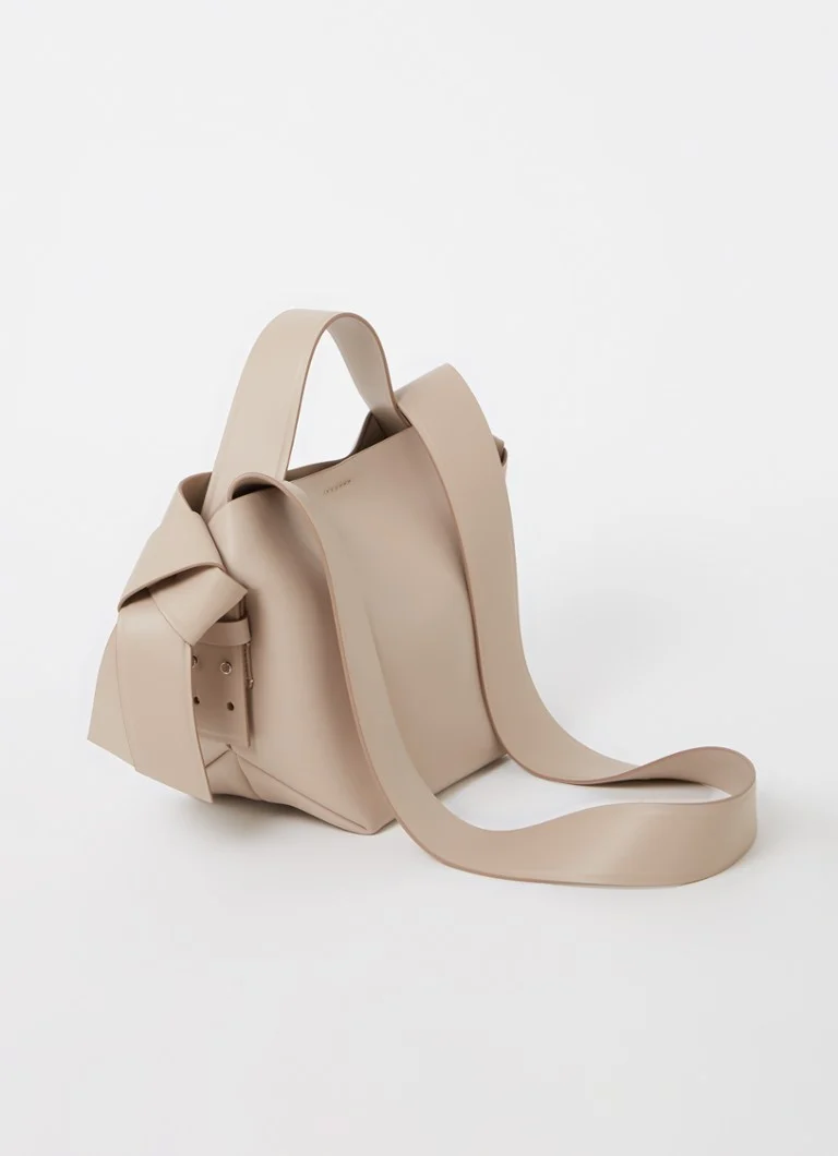 Acne Studios Mini handbag in calfskin with detachable shoulder strap