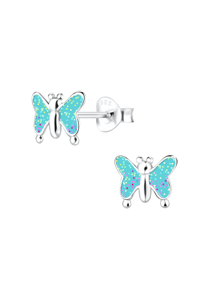 schmuck23 Silber Ohrringe 925 Schmetterling 0,7 cm x 0,8 cm günstig kaufen onesize