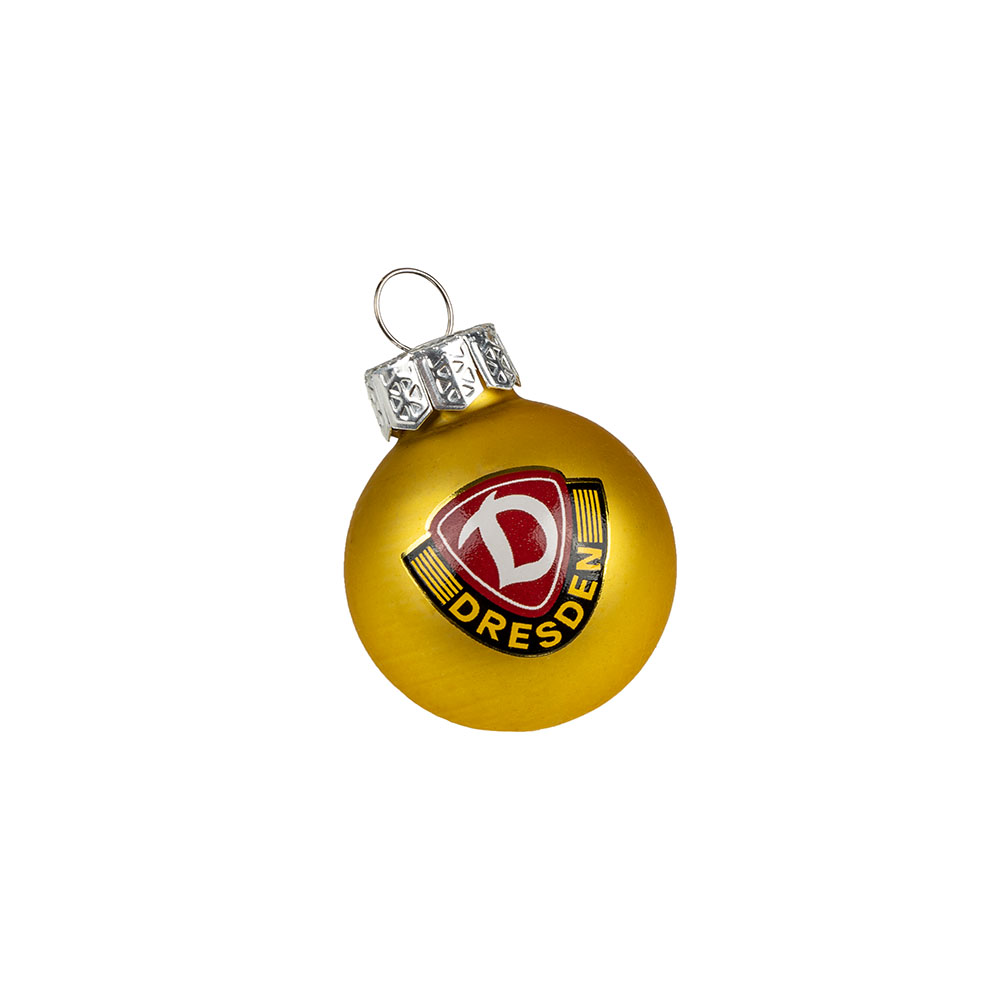 Mini-Christbaumkugeln LOGO (10er Set)