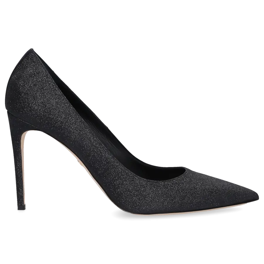 Dsquared2 - Pumps BASIC Stoff Glitzer schwarz - schwarz