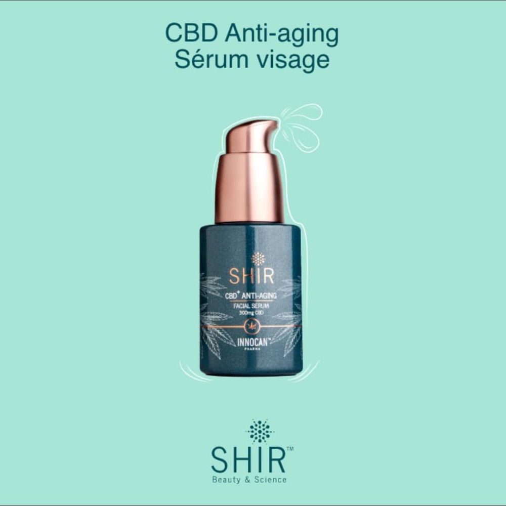 takecare Serum visage anti-âge concentré en CBD serum Visage CBD