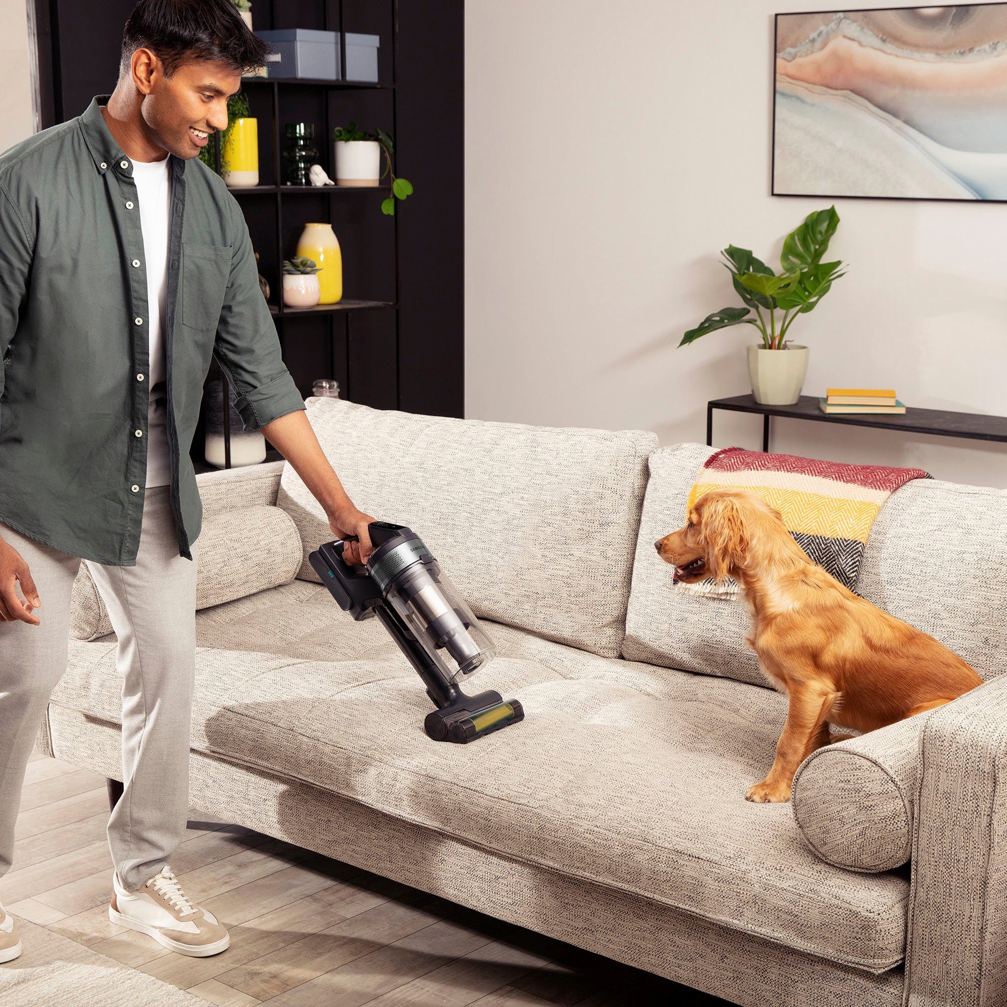 Samsung Akku-Handstaubsauger Jet 65 PetPRO, VS15A60BGR5/WD, 410 W, beutellos