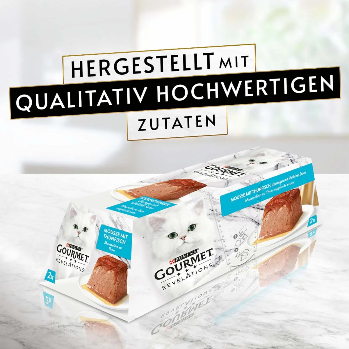 GOURMET Revelations Mousse in Sauce mit Thunfisch