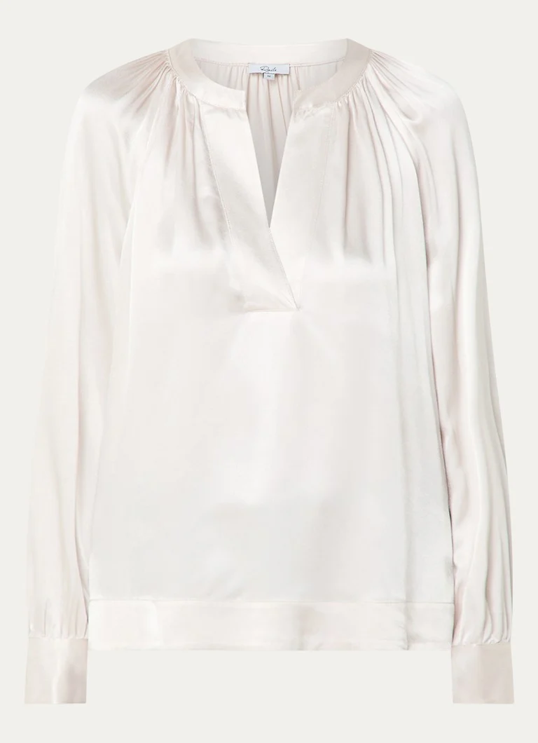 Rails Wynna satin tunic