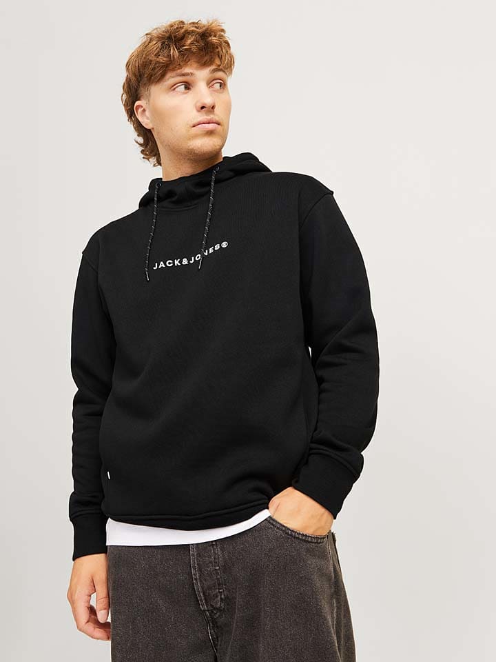 Jack & Jones Hoodie in Schwarz günstig kaufen