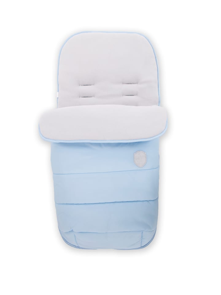 Kikkaboo Fußsack bestickt in blau günstig kaufen onesize