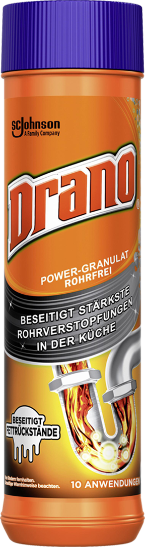 Drano Power-Granulat