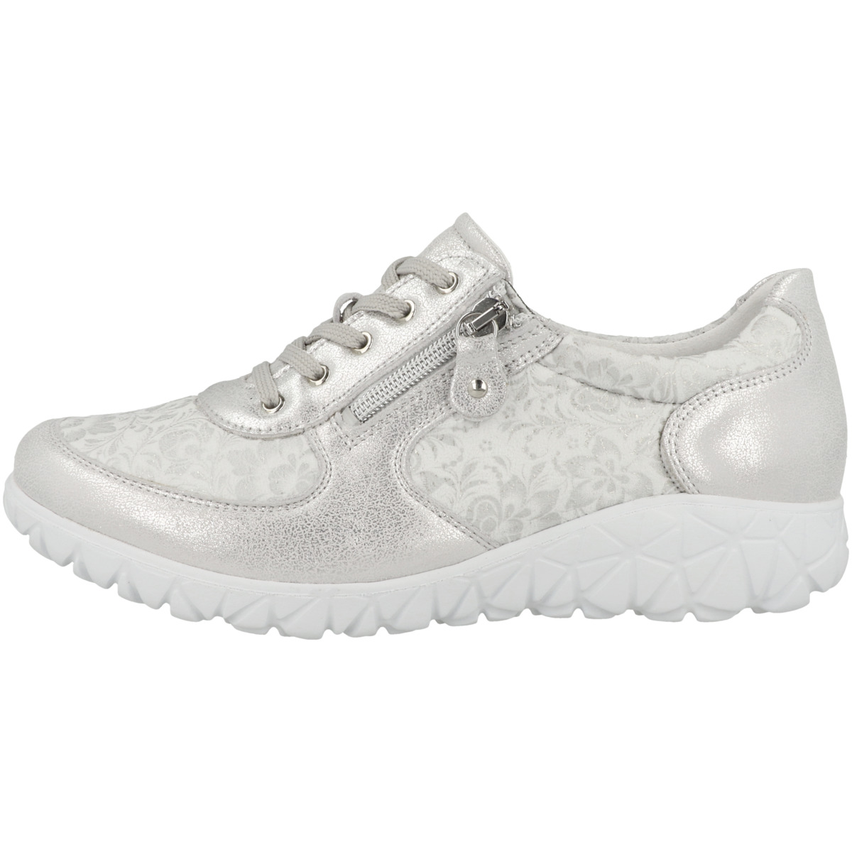 Waldläufer H-Havy-Soft Sneaker Low silber