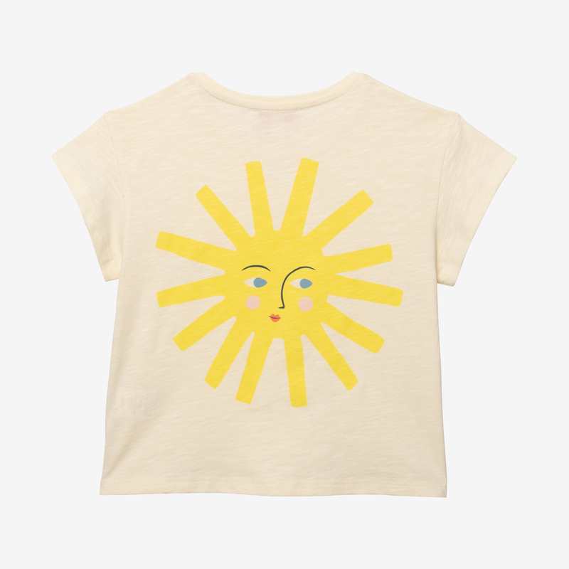 T-shirt fille soleils jaune Catimini