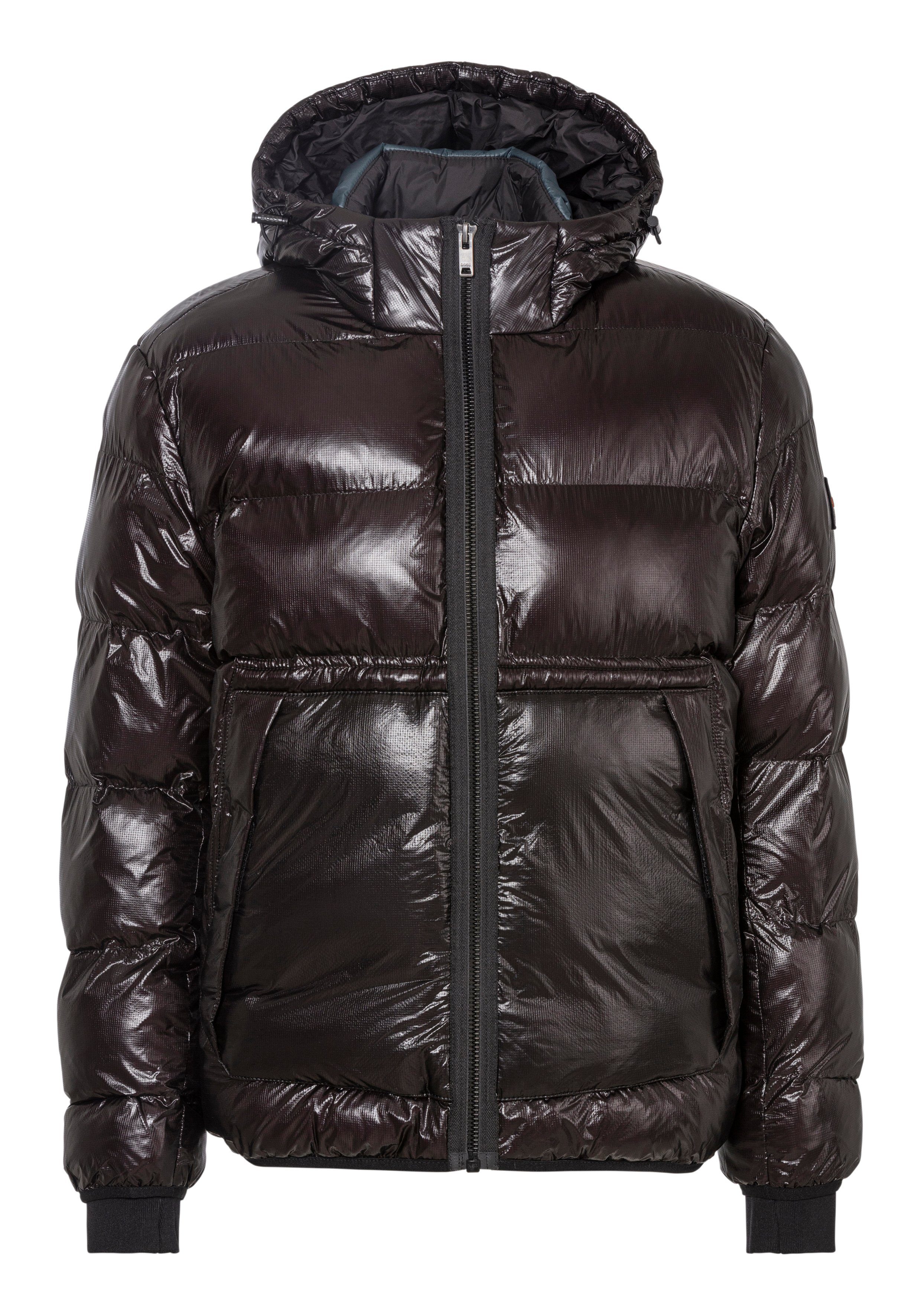 BOSS ORANGE Outdoorjacke Okobra mit großen Vordertaschen