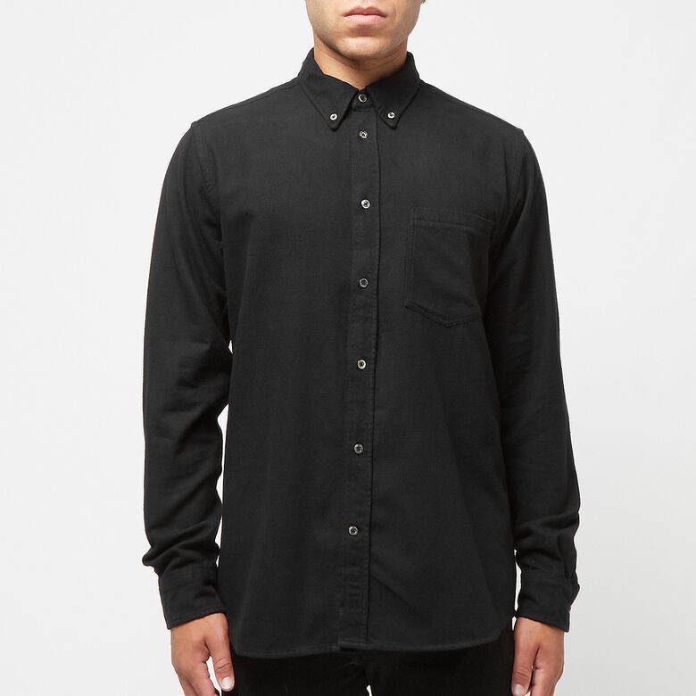 Norse Projects Anton Organic Flannel Shirt black