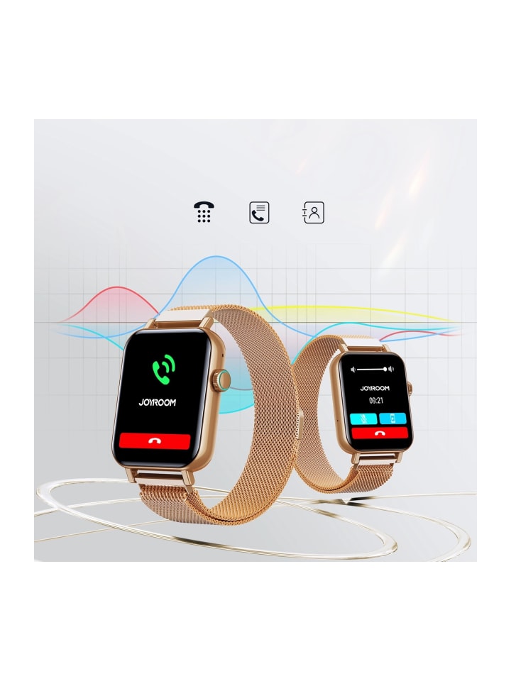 COFI 1453 Smartwatch mit IP98 Schutz Gold in Gold günstig kaufen onesize