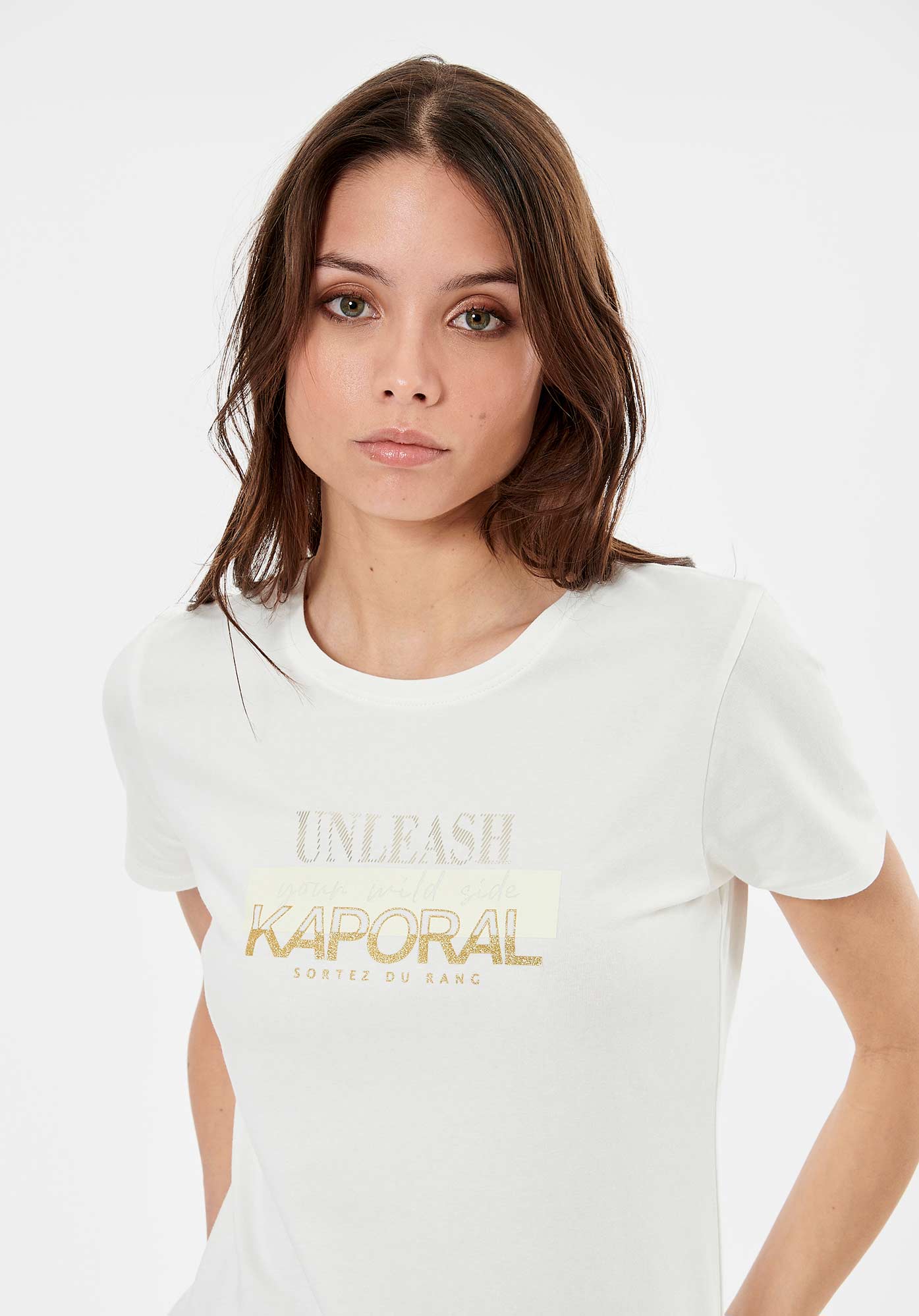 LORIE  T-shirt blanc Femme