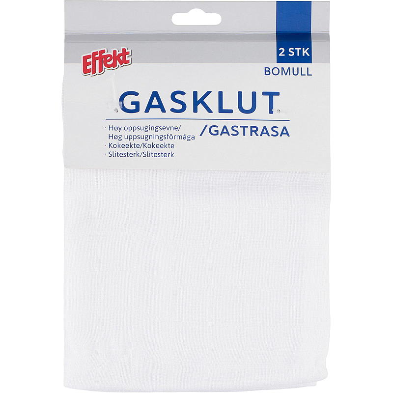 Effekt Gasklut 2-pk
