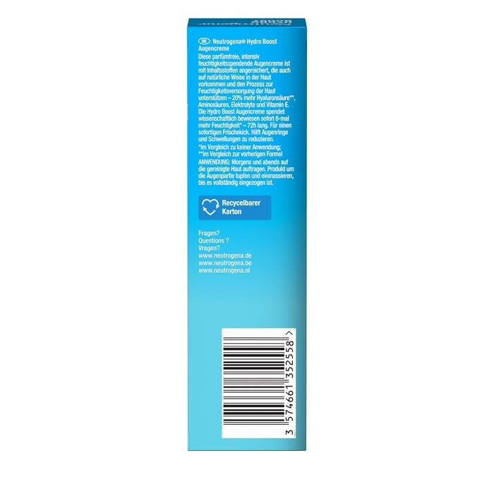 Hydro Boost Augen Creme Gel