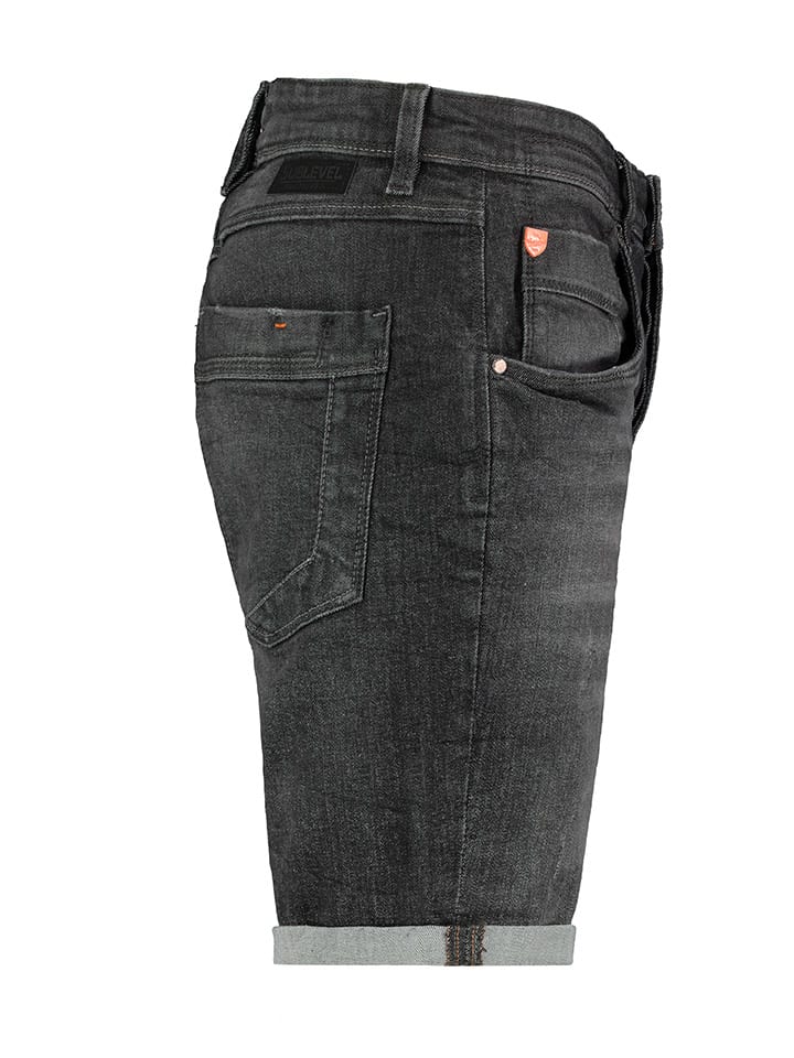Sublevel Jeans-Bermudas in Anthrazit günstig kaufen