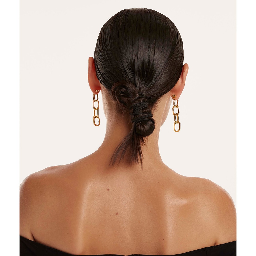 P D Paola Boucles d'oreilles Laiton Boucles d'oreilles