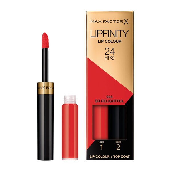 Max Factor Lipfinity Lip Colour 026 So Delightful Lipstick 2,3ml