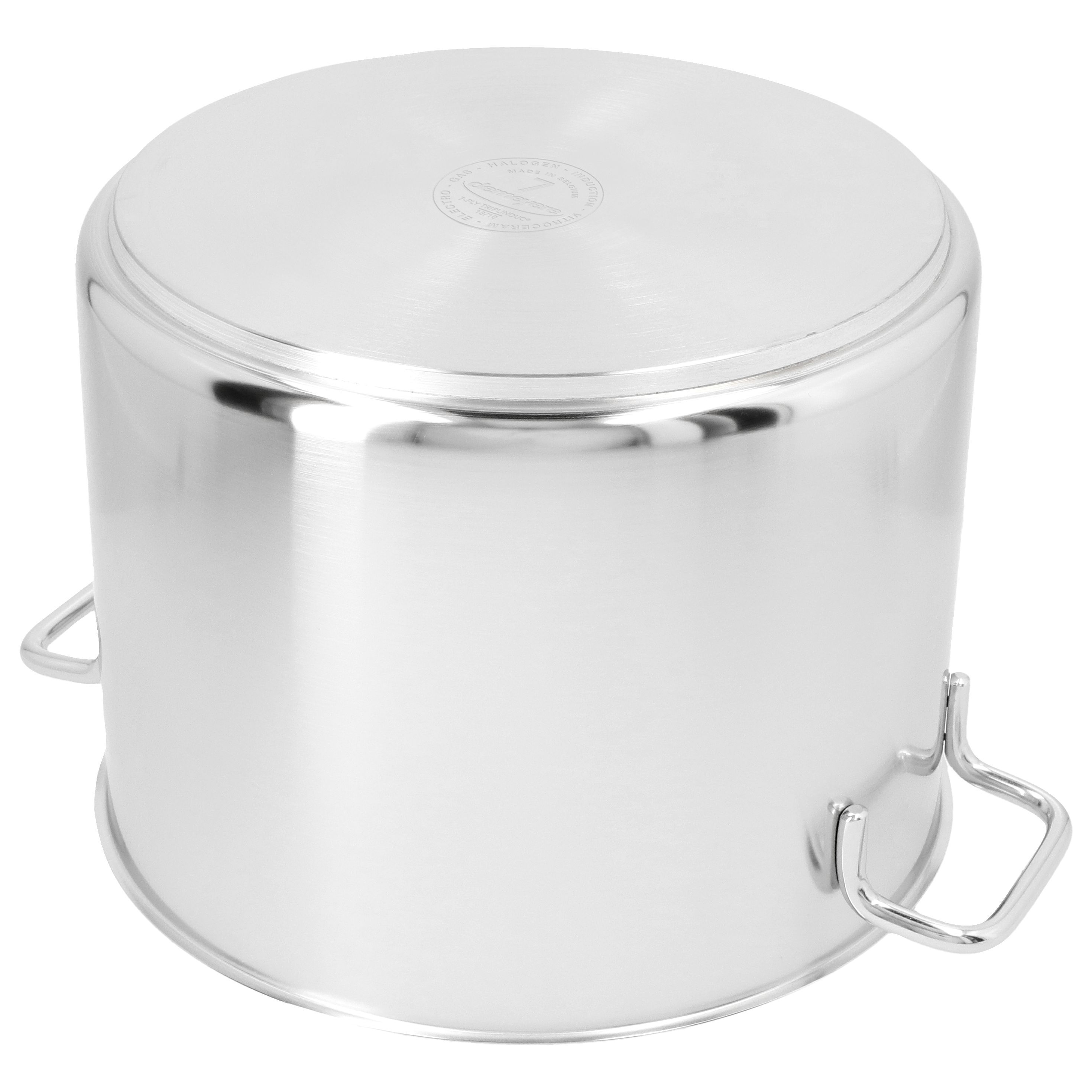 Kochtopf ohne Deckel 24 cm, 18/10 Edelstahl