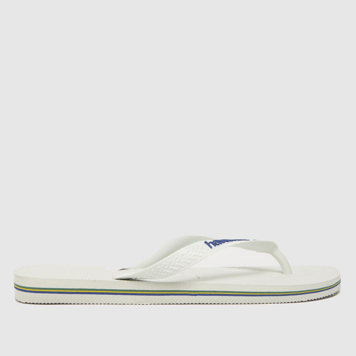 Vita sandaler med logotyp Havaianas brasil