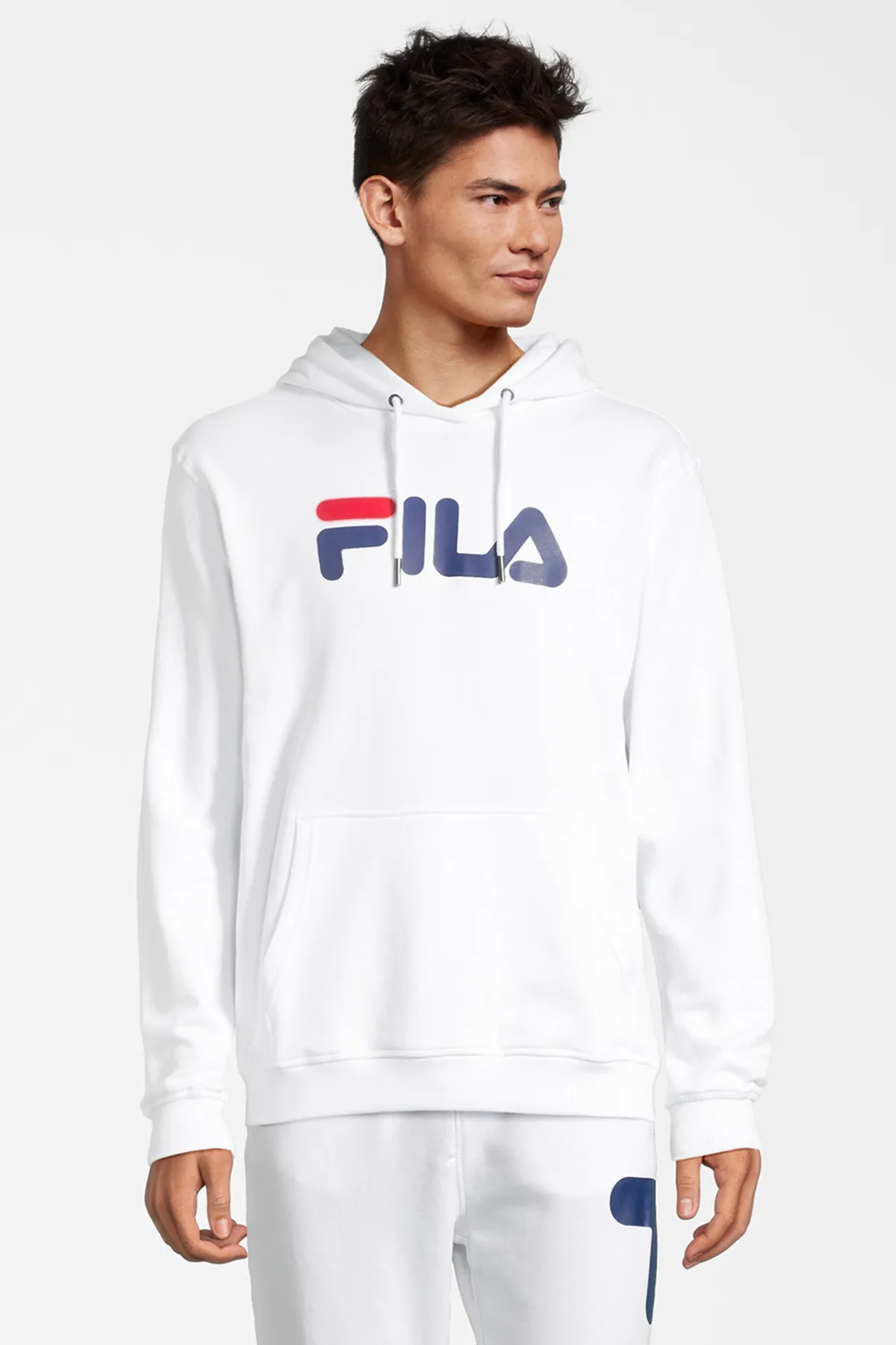 Fila  Hellweißer BARUMINI-Kapuzenpullover
