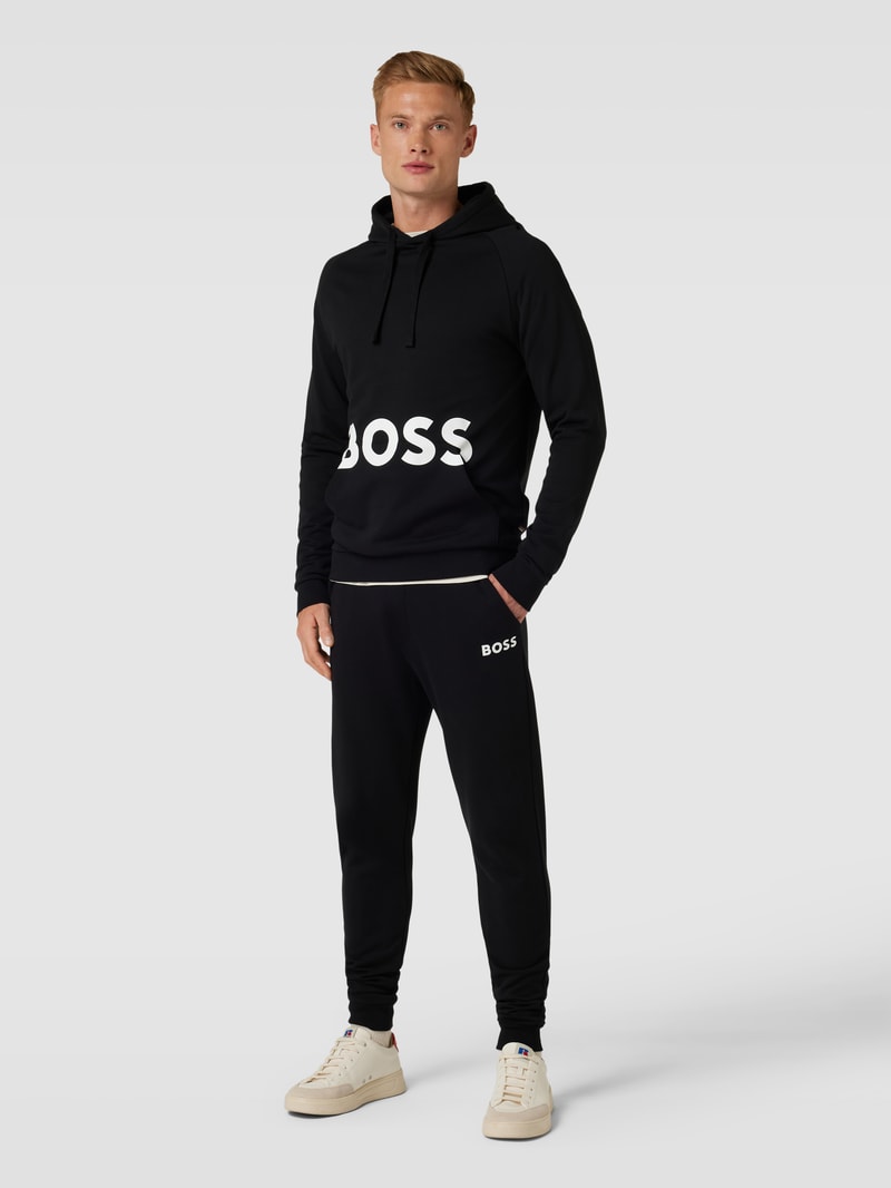 Sweatpants mit Eingrifftaschen in schwarz