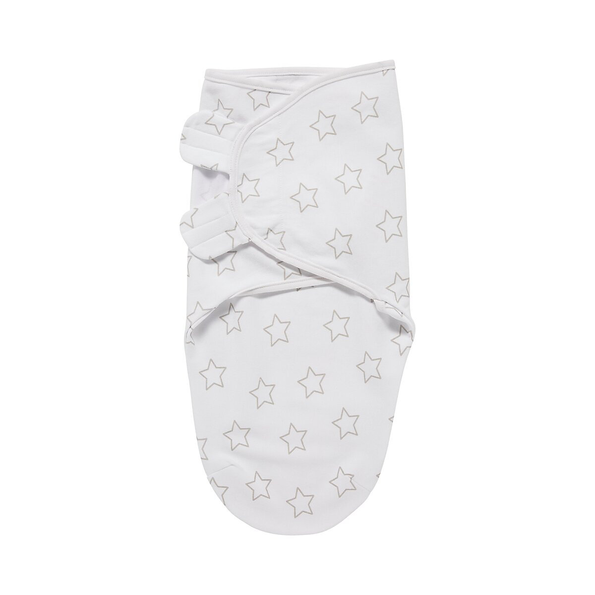 Einschlagdecke SwaddleMeyco Stars, 4 - 6 Monate, grau
