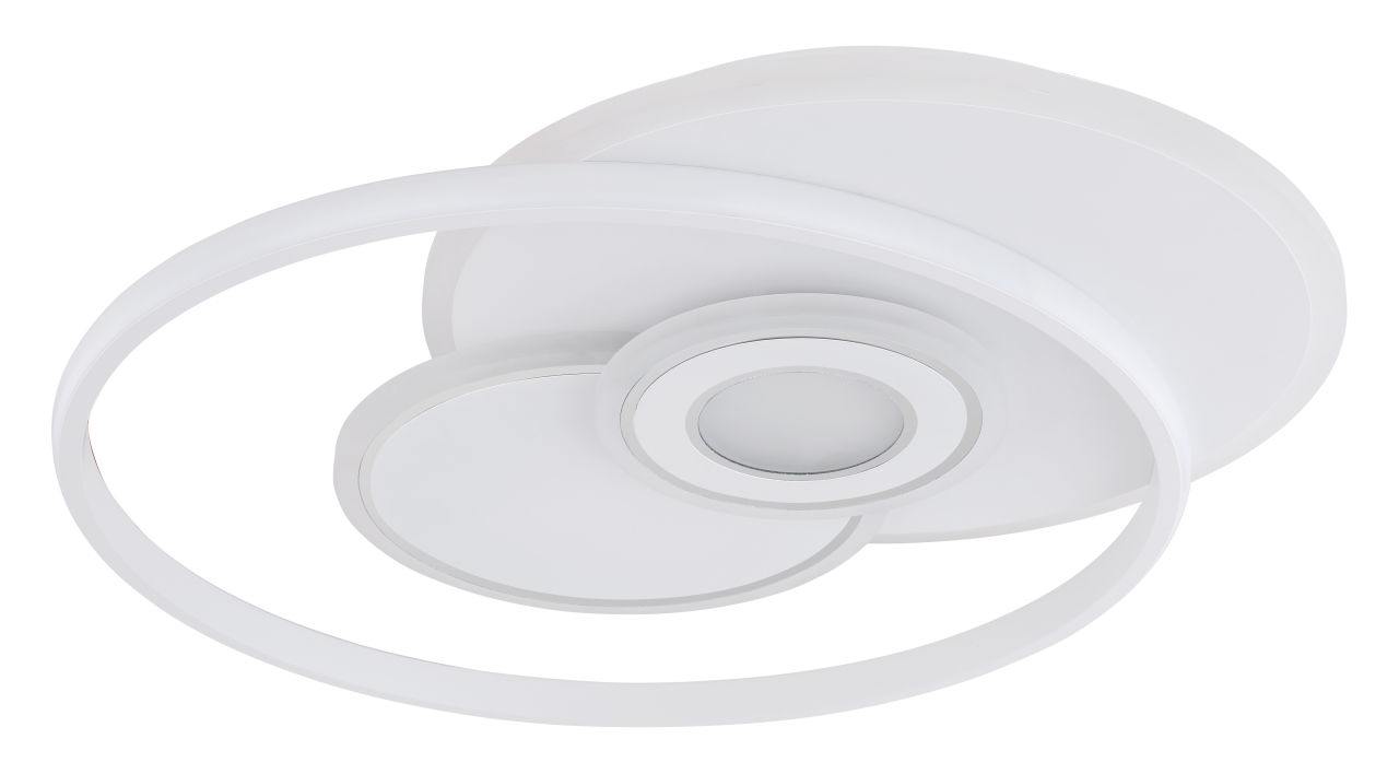 Globo Lighting - RODERICK - Deckenleuchte Metall weiß, LED
