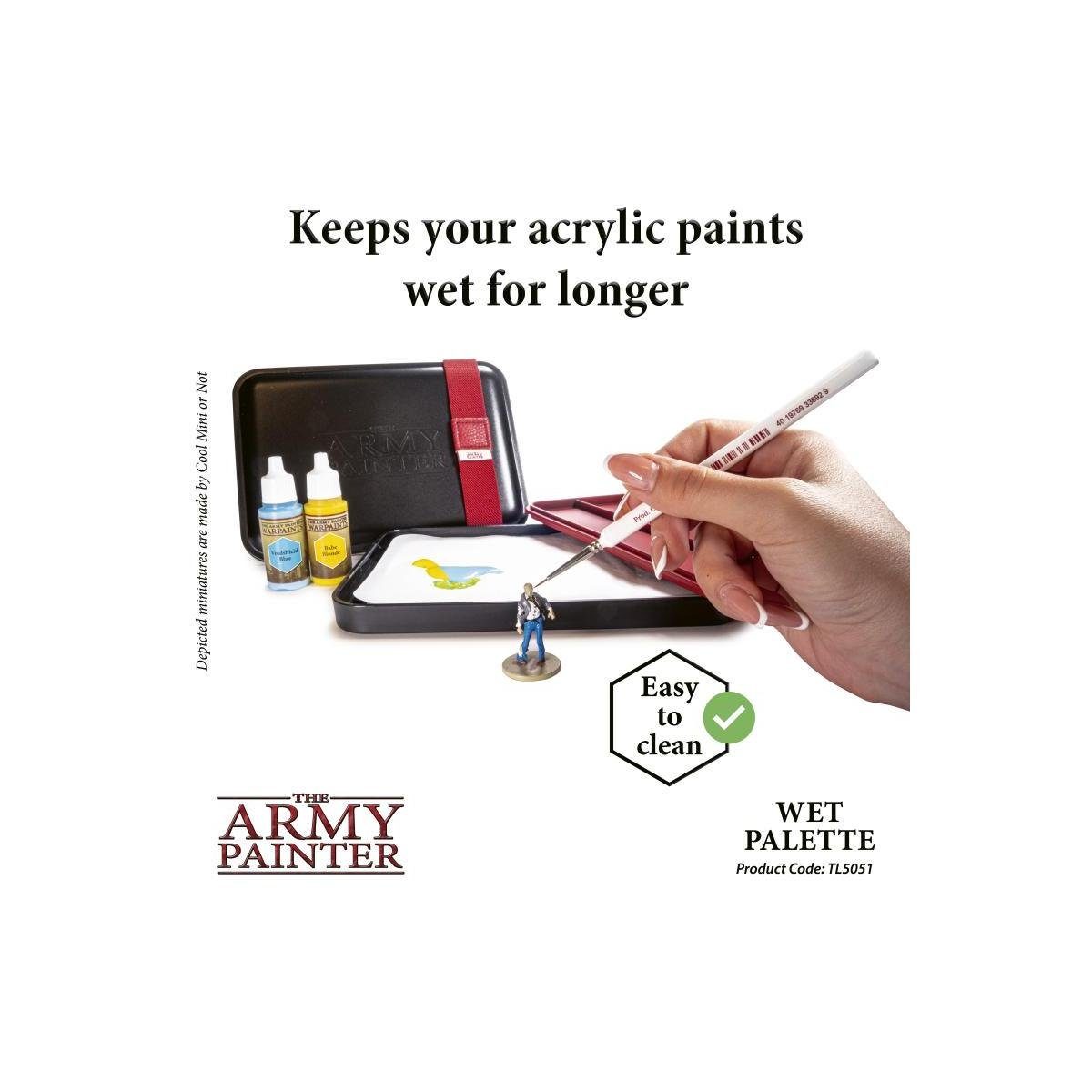 Army Painter Modellierwerkzeug TAPTL5051 - Wet Palette mit Hydroschaumplatten und Hydroplatten