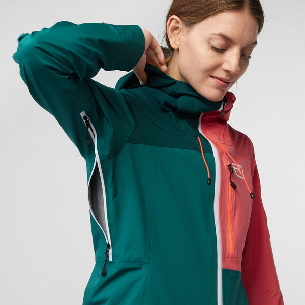 3L ORTLER JACKET W Damen - Hardshelljacke