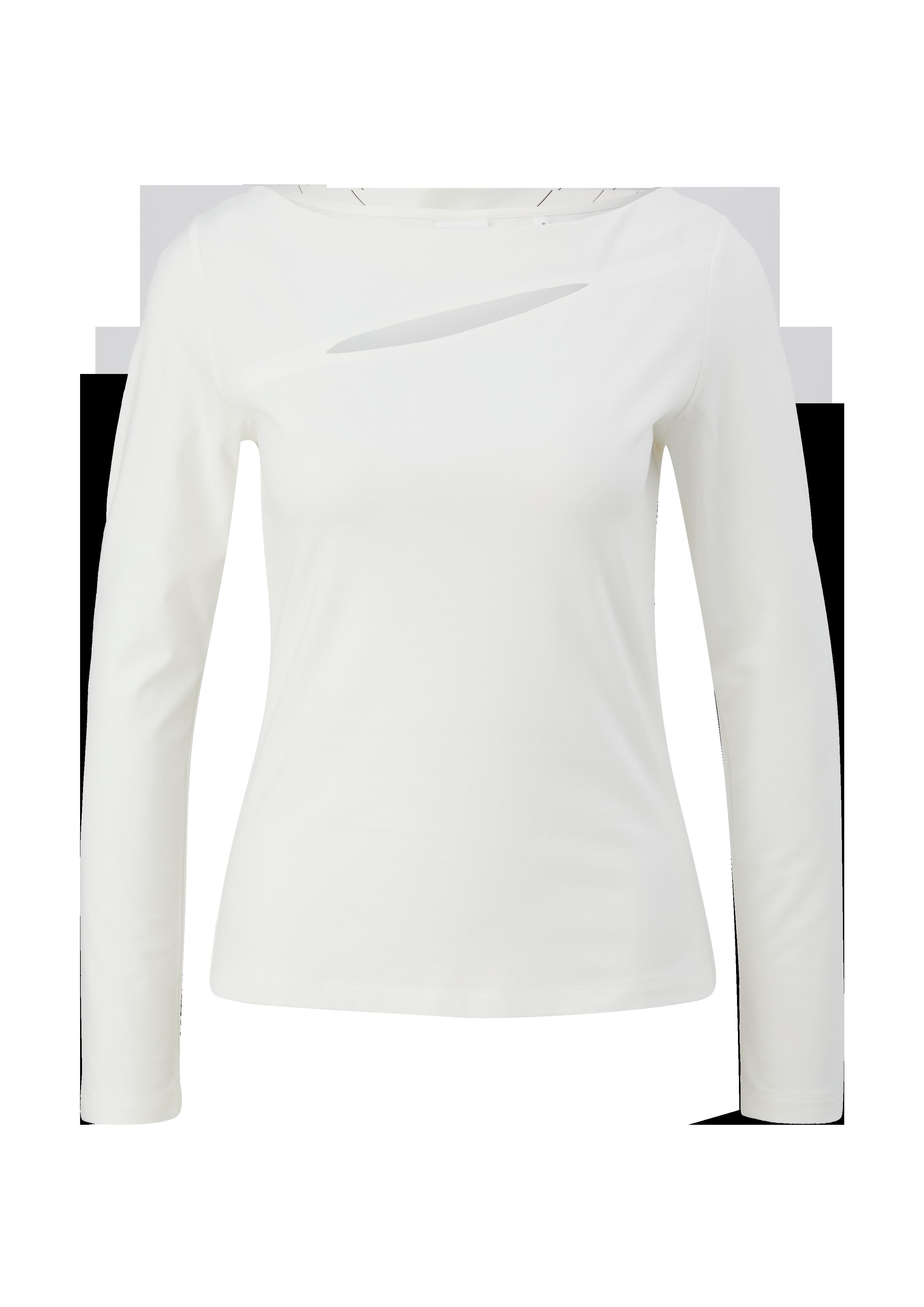 Langarmshirt aus Viskosemix  2133300-0200
