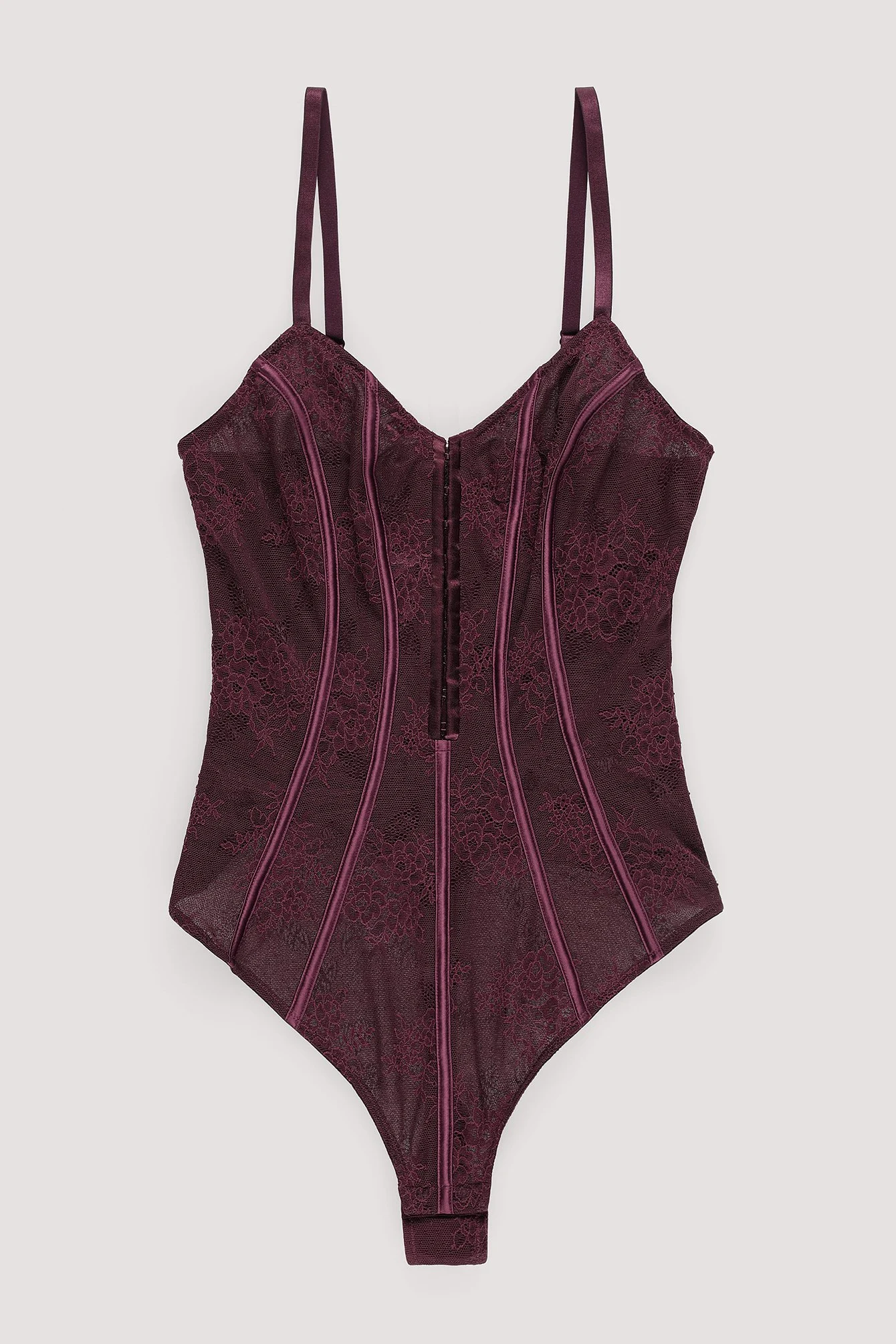 Korsett-Spitzen-Bodysuit