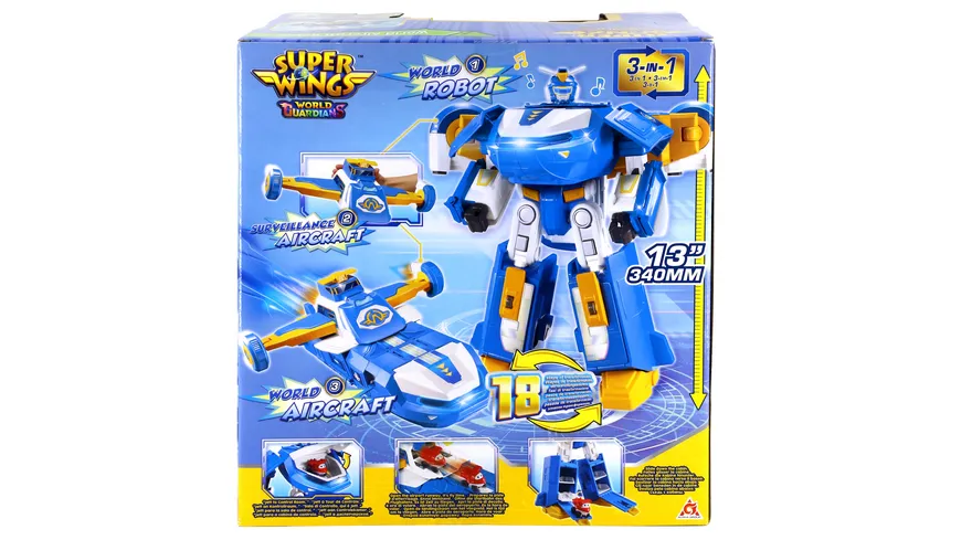 Super Wings Transforming Aircraft Robot