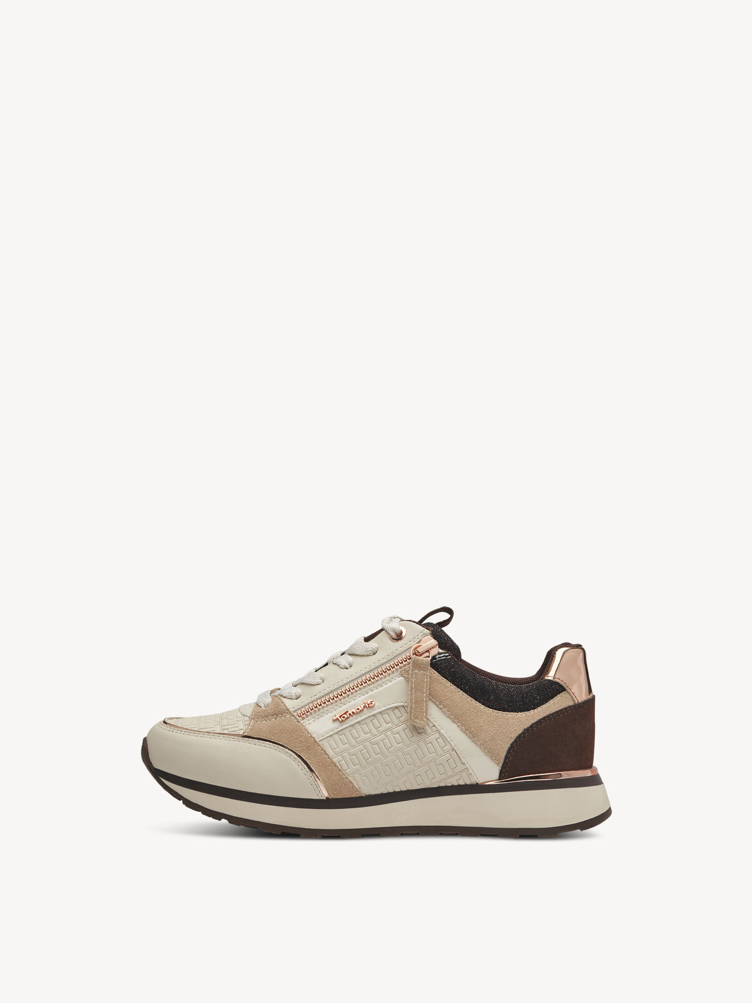 Basket en cuir - marron