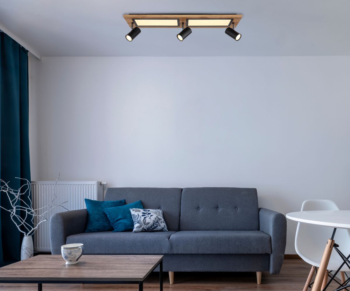 Globo LED Deckenleuchte Ulla 3-flg